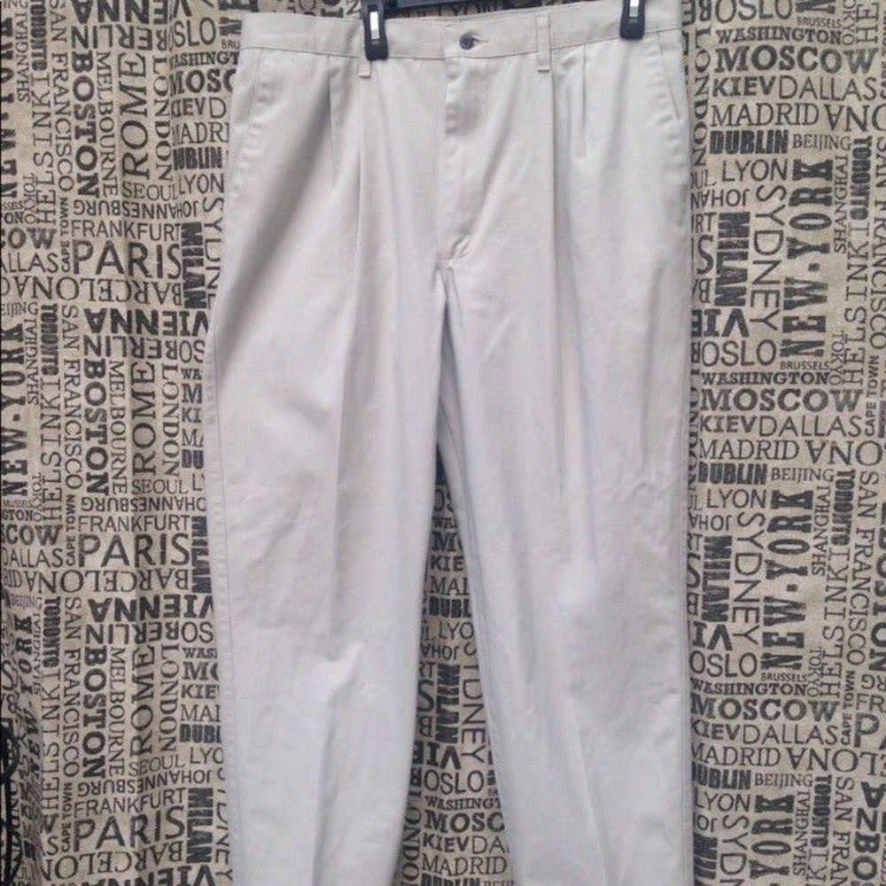 Lee Khaki Mens Slacks Size 38-34